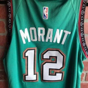 JA MORANT Vancouver Grizzlies Throwback Jersey